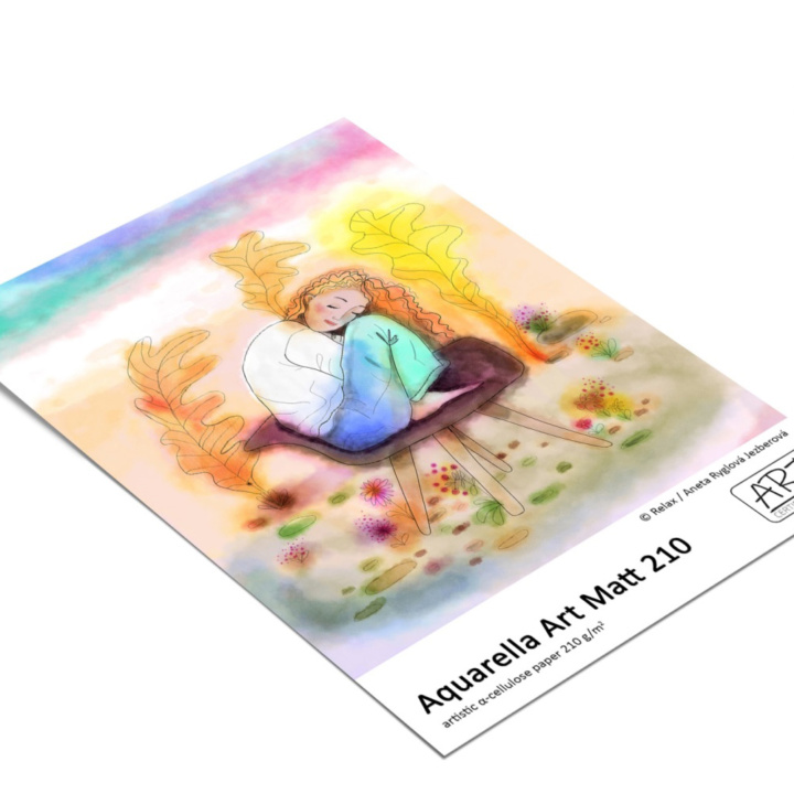 fineart giclee akvarelový papír