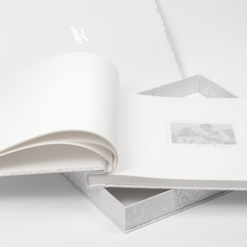luxusní fotoalbum s kazetou, elegantní fotoalbum